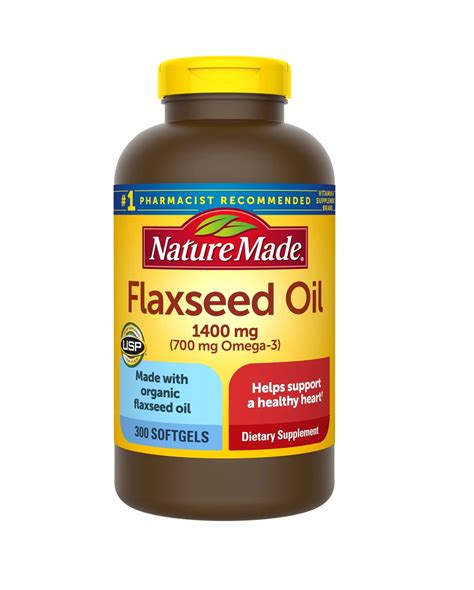 omega 3 with flaxseed oil